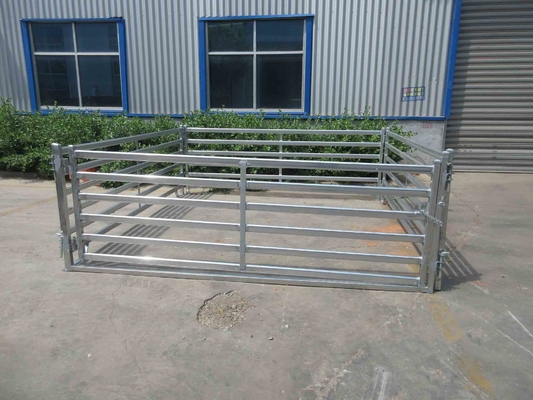 2023 Hot Selling USA 12 ft Heavy duty Livestock Cattle Corral Fence and Horse Round Pen Panels