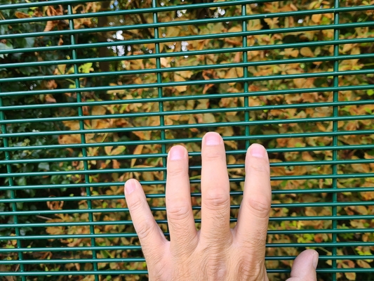 Anti Theft Anti Climb Security Fencing 358 Powder Coated Clear View Panel