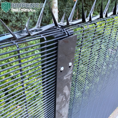 Clearvu Anti-Climb Prison Fence Panels 358 High Security Anti Climb Fences
