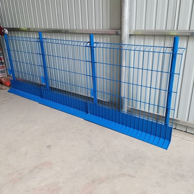 Safety 8mm Edge Protection Barriers 1.3m Height Easily Assembled