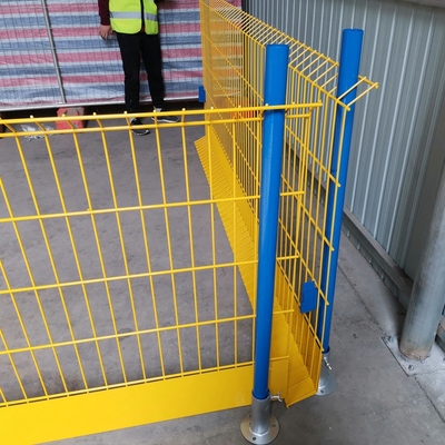 Safety 8mm Edge Protection Barriers 1.3m Height Easily Assembled