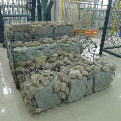 Zinc Coating Gabion Mesh Fence 200mm Galvanized For Retaining Walls Systems