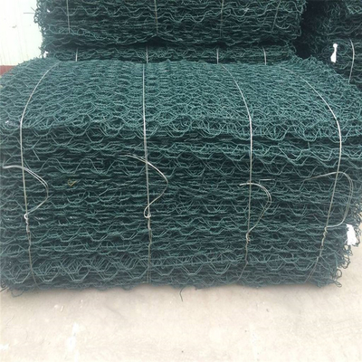 Woven Gabion 80 X 100mm Rock Cage Retaining Wall 4m X 1m X 0.5m