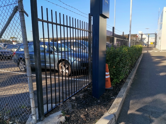 Garden Protecting Tubular Metal Fence 1.3m Tall