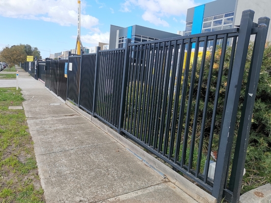 Garden Protecting Tubular Metal Fence 1.3m Tall