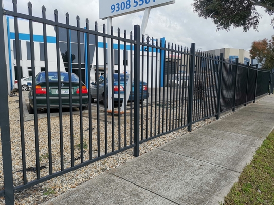 Garden Protecting Tubular Metal Fence 1.3m Tall