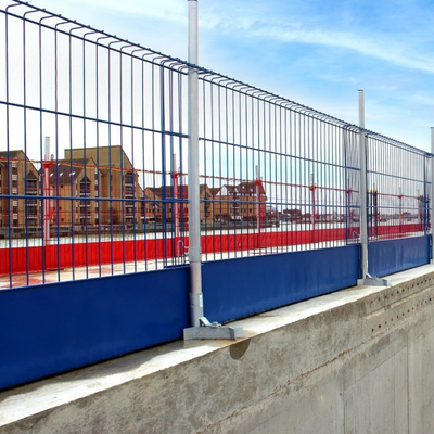 1.5m Length Edge Protection Fence Temporary In Site