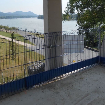 Steel Mesh Painted Temporary Edge Protection Barriers Customizable