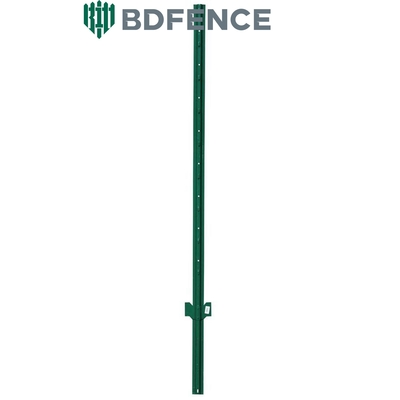 1.33 Lb Per Foot Steel Studded T Post For Cattle