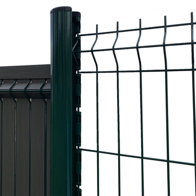 Sustainable 3d Bending Fence / Curved Welded Fencing Eco Friendly