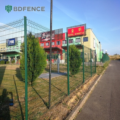 Heavy Duty Strong Welded Fence Panel Home Outdoor Decorative Privacy V Mesh Fence Panel For Garden Fence