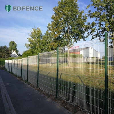 Heavy Duty Strong Welded Fence Panel Home Outdoor Decorative Privacy V Mesh Fence Panel For Garden Fence
