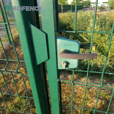 High Security Prism 3d Fence Panels Pvc Coated Metal Wall Fencing Panel Trellis Steel Galvanized 3d Netting Roof Top Fen