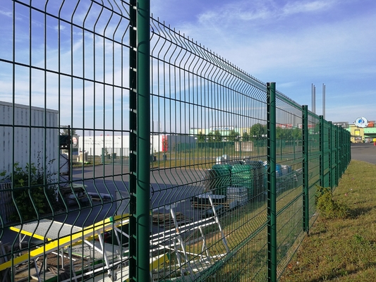 PVC Coated 3D Fence Welded Wire Mesh Fence for Security and Gardening