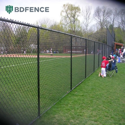 6ft 8ft Chain Link Fence With PVC Coated And Galvanized Finish
