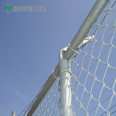6ft 8ft Chain Link Fence With PVC Coated And Galvanized Finish