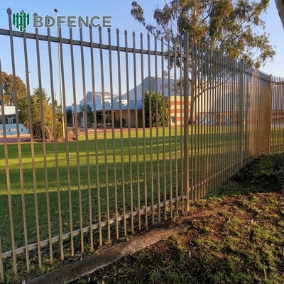 6ftx8ft Metal Tube Anti Rust Security Steel Fence Wrought Iron Fence Panels