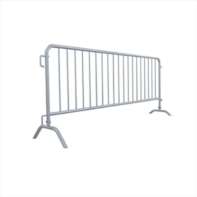 Activity Crowd Control Pedestrian Barrier With Fence Post Caps And 6.5' 8.5' Panel Length