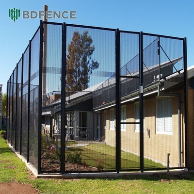 Clearvu Anti-Climb Prison Fence Panels 358 High Security Anti Climb Fences