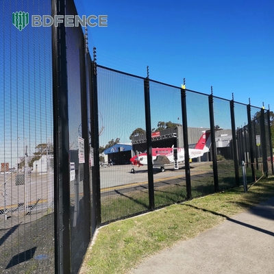 358 Anti climb Wire Welded Fence Prison Fence High Security Clear View