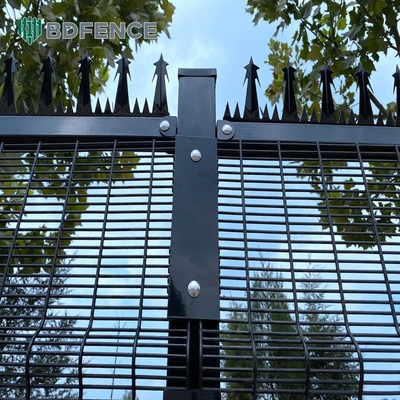 358 Wire Mesh Clearview Metal Steel Outdoor Clear Security Fence Panels Clear View