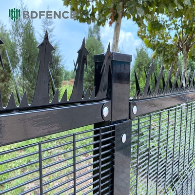 358 Wire Mesh Clearview Metal Steel Outdoor Clear Security Fence Panels Clear View
