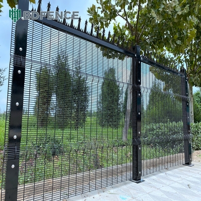 358 Wire Mesh Clearview Metal Steel Outdoor Clear Security Fence Panels Clear View