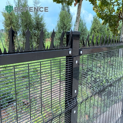 High Security Durable Clear View Anti Climb 358 Welded Wire Mesh Fence For Airport Project