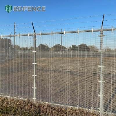 Customizable High Security Fence Panels Architectural Small Hole Wire Mesh Fence Anti Climb 358 Welded Mesh Fence Or Security