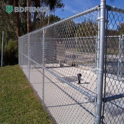 5 Foot Black Diamond Chain Link Fence Vinyl Plastic Coated 60mm Heat Stainless Steel Powder Coated Security Fence Panels Sale