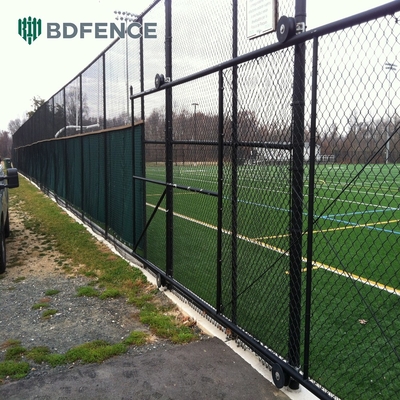 Extensions 100 Meters  Diamond Chain Link Fence Hot Dip Galvanized Wire Mesh Fence