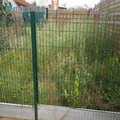 High Security Prism 3d Fence Panels Pvc Coated Metal Wall Fencing Panel Trellis Steel Galvanized 3d Netting Roof Top Fen
