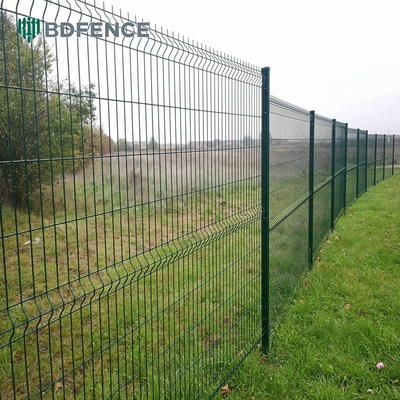 High Security Wire Mesh Fence 3D V Bending Curved Garden Farm Fence for Perimeter Security