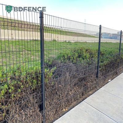 High Security Wire Mesh Fence 3D V Bending Curved Garden Farm Fence for Perimeter Security