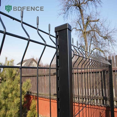 Security Curved Metal Pvc Powder Coated 3d Welded Wire Mesh Fence Panels