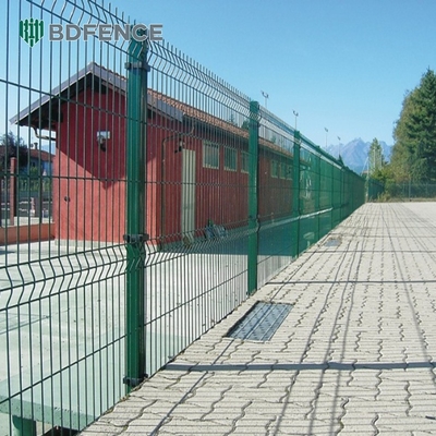 Security Curved Metal Pvc Powder Coated 3d Welded Wire Mesh Fence Panels