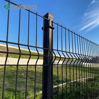 Security Curved Metal Pvc Powder Coated 3d Welded Wire Mesh Fence Panels