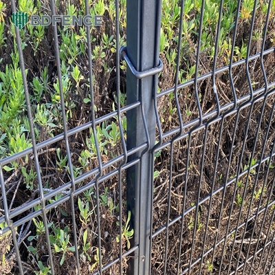Security Curved Metal Pvc Powder Coated 3d Welded Wire Mesh Fence Panels
