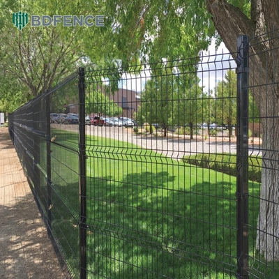 Security Curved Metal Pvc Powder Coated 3d Welded Wire Mesh Fence Panels