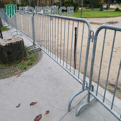 Heavy Duty Galvanized Steel Barricades Concert Low Maintenance