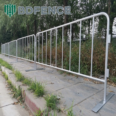 Heavy Duty Galvanized Steel Barricades Concert Low Maintenance