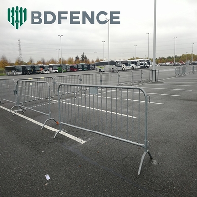 3D Temporary Perimeter Fencing / Crowd Barrier Fencing 2.4 X 2.95m