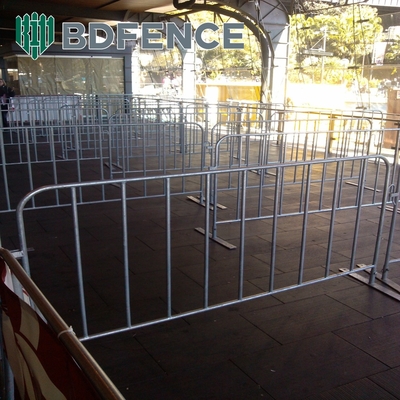 3D Temporary Perimeter Fencing / Crowd Barrier Fencing 2.4 X 2.95m