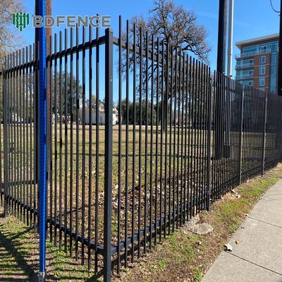 Wholesale Customized Powder Coated Black Tubular Aluminum Fence Panels for Farm Use