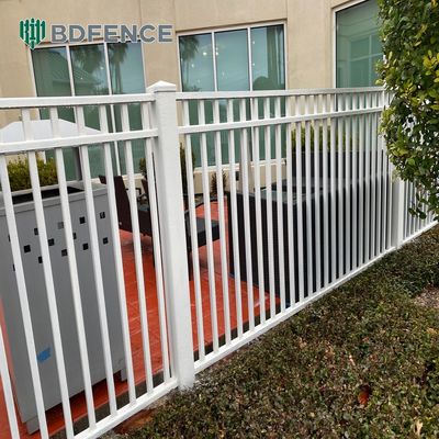 Customizable Modern Aluminum Tubular Steel Guardrails-Eco-Friendly Water Resistant Anti-Theft Security Fencing Powder Coated