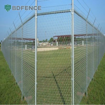 Metal Frame Tennis Court Fence Netting Chain Link Wire Mesh Fence