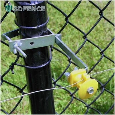 Sustainable Galvanized Fence Diamond Iron Wire Mesh Modern Metal Chain Link Fence Garden Fence