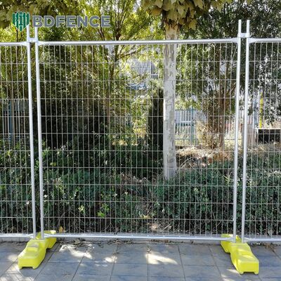 Outdoor Building Removable Temp Fence Panels Construction Site Temporary Fencing