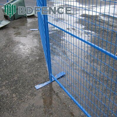 Canada Market 6 X 10 ft Construction Site Movable Galvanized Temporary Fence Panels