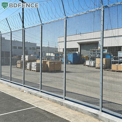 Heavy-Duty Clear View Safety Anti Climb 358 Security Fence for Airport / Prison on Sale Welded Wire Mesh Fence